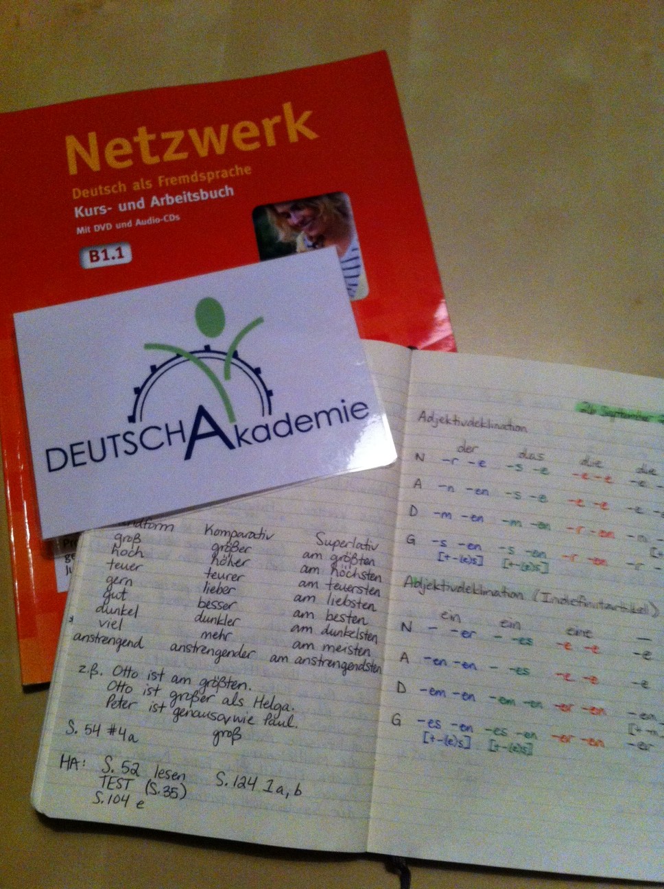 course work deutsch