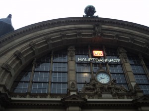 Main Railway station of Frankfurt  